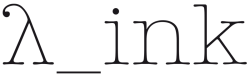 λ_ink